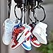Fashion Mini Sneaker 3D Keychain Figure AJ1-20【1:6】 with Box for Christmas Gift 10 Pieces
