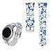 Feskio for Samsung Gear S2 SM-R720/R730 Replacement Watch Band Accessory Soft Silicone Colourful Sport Wristband Strap Band Bracelet Common Design for Samsung Galaxy Gear S2 SM-720/SM-730 Smartwatch