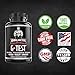 Goliath by Dr. Emil G-Test - Testosterone Booster for Men - Supports Lean Muscle Growth, Energy, Recovery and Libido (90 Veggie Capsules)