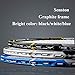 Senston 100% Full Carbon Fiber Badminton Racket Set 2 Graphite Badminton Racquet with Racket Cover and overgrips