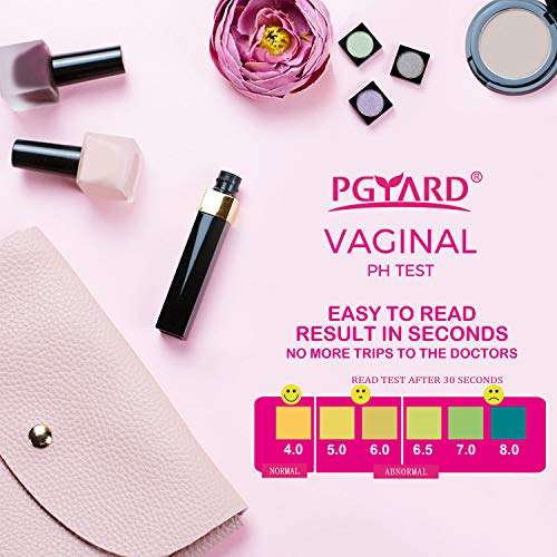 PGYARD 50 Strips Vaginal Health pH Test Strips, Monitor Feminine