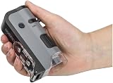 Carson MP-250 MicroFlip 100-250x Pocket Microscope Grey view 3