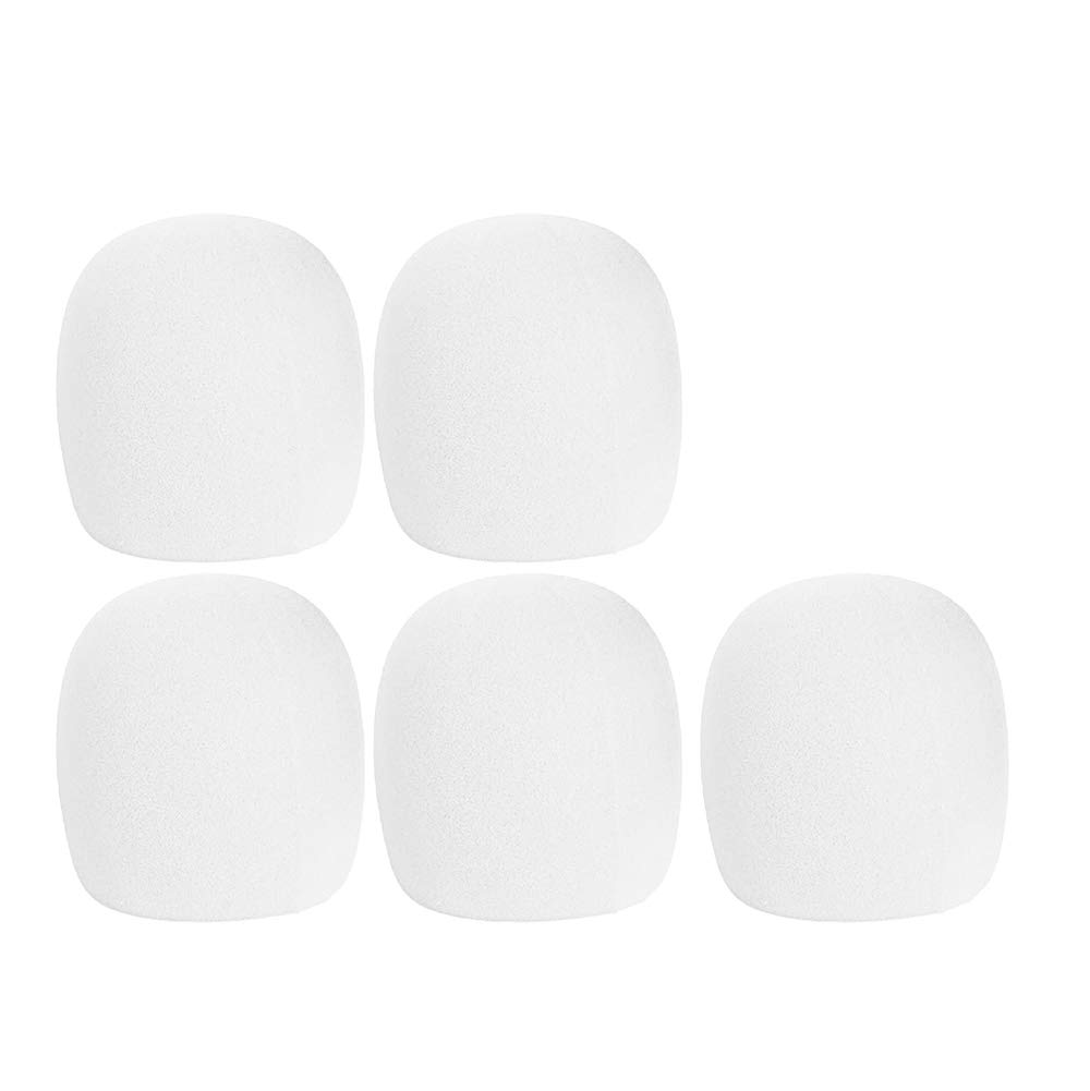 luckiner Microphone Windshield Foam Cover 2PCS White