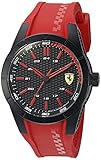 Ferrari Men's 'Redrev' Quartz Red Casual Watch (Model: 0830299)