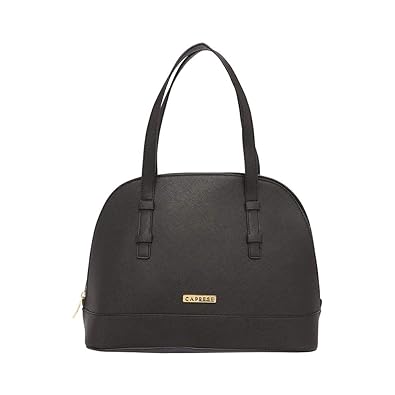 Caprese July Womens Satchel (Black)