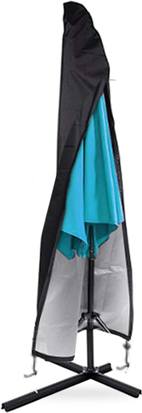 Amazon Com Zechzehn Offset Patio Umbrella Covers For Outdoor Umbrella 600d Extra Thickness Outdoor Umbrella Cover Waterproof With Zipper And Rod For 9 Ft To 11 Ft Outdoor Umbrellas 600 Dpv Kitchen Dining