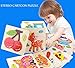 4 pcs 3D Wooden Puzzles Jigsaw Educational Toys Puzzle for Toddlers Adult Kids 1-5 years(Pack of 4)-Transportation-Truck Ship Plane Balloon (Insects Set)