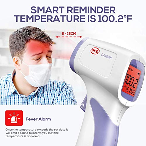 Infrared Forehead Thermometer NonContact Medical Thermometer with LED