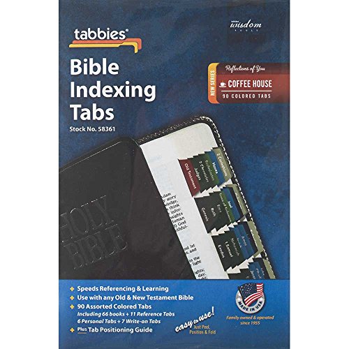 Tabbies Reflections of You Series Bible Indexing Tabs, Old & New