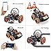 OSOYOO Mecanum Omni Wheel Robotic Car Kit for Arduino Mega2560 | STEM Remote Controlled Educational Motorized Robot for Building Programming Learning How to Code | Mechanical DIY Coding Kid Teen Adult