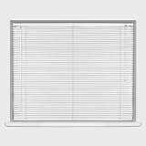 Funky Gadgets White PVC Venetian Blinds 105W x 150L Easy Fit view 7