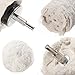 BaiFM Buffing Pad Polishing Mop Wheel for Manifold/Aluminum/Stainless Steel/Chrome 4pcs