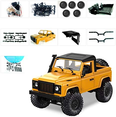 Yuly Rock Crawler D91 2.4G 4WD RC Car Remote Control Truck Toys Unassembled Kit Defender(1/12)