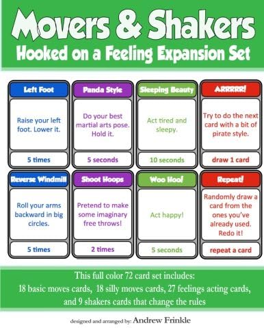 Movers & Shakers: Hooked on a Feeling Expansion Pack: Volume 2 (Movers & Shakers Cards)