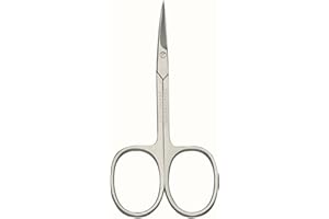 DOVO Dovo Stainless Satin Finished Cuticle Scissor, Curved, 3.5", 1 ct.