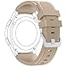 FanTEK Band for Galaxy Watch 3 45mm /Galaxy Watch 46mm /Gear S3 Watch, 22mm Silicone Sport Quick Release Replacement Strap for Moto 360 2nd Gen 46mm/Pebble Time Steel Smart Watch, Walnut