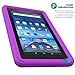 Fire 7 2015 Case - Poetic Rugged Protective Silicone Case [Corner/Bumper Protection][Grip][Sound-Amplification][Bottom Air Vents] for Amazon Fire 7 5th Gen (2015) Purple