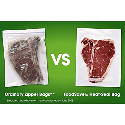 FoodSaver 1Quart Vacuum Sealer, Bags, 90 Count BPAFree, Commercial