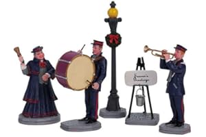 Lemax Christmas Village Christmas Band Set of 5-62323