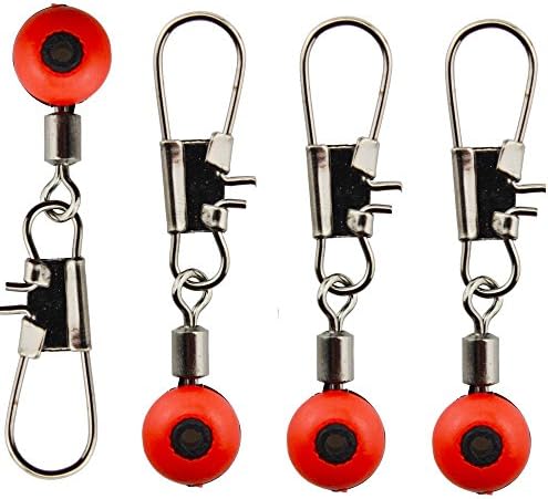 Fishing Line Sinker Slides Fishing Hook Shank Clip Connector Swivels Easy to use Swivels
