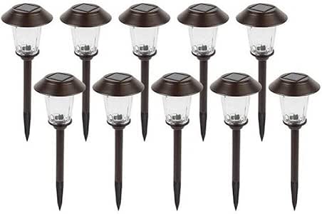 Amazon.com : Member's Mark Solar LED Pathway Lights, 10-Pack : Garden