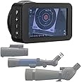 Telescope Monocular Spotting Scope Camera, Spot Shot Shooting Universal with Adjustable Wireless Live 4K HD Video, Smart Scope Camera for Target Shooting, Hunting and Camping Hiking Travling Wildlife