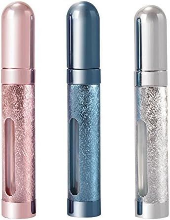 SHiZAK Small Partition Bottle, Lotion, Perfume, Atomizer Refill Container, For Commuting/Traveling/Business Trips, Cosmetic Container, Elegant, Perfume Bottle, Spray Bottle, Pump, Refill, Mini, Portable, Lightweight, 0.4 fl oz (12 ml)
