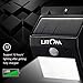 Solar Lights Outdoor, LITOM Super Bright Motion Sensor Light with 30s Activated Time, Waterproof Wireless Auto On/Off Security Lights for Garage Front Door Garden RV Pathway Patio Fence