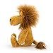 Jellycat Snaggle Baggle Lawrence Lion, 15 inches