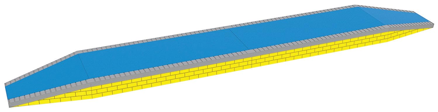 Hornby Playtrains Builder+ Platform - Kids Toy Train Set Accessory for Ages 3+, Childrens Model Train Accessories - Compatible with Hornby Playtrains, Blue