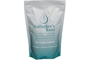 GALLAGHER'S WATER All-Natural Equine Hydration Beverage, Natural Flavor Enhancement Powder Mix with Electrolytes and Trace Minerals Designed to Encourage Horses to Drink Water, No Sugar Added!