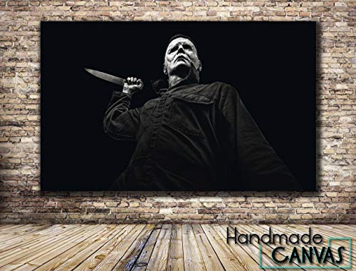 Amazon Com Halloween Michael Myers Horror Movie Wall Decor Framed