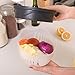 Salad Cutter Bowl by MiTBA – Your Favorite Vegetables & Fruits Chopped in Just 60 Seconds! Cutting board + Strainer in One Product, This Chopper Will Make You Eat Healthy Food! 150% Size, B&T Color