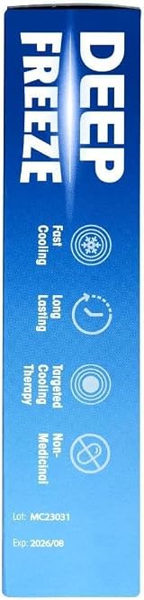 Deep Freeze Pain Relief Cold Patches 4 Count Non-Medicinal view 9