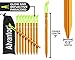 Alvantor Aluminum Tent Stakes for Camping Tent 9 Pack 7 Inch Golden Color