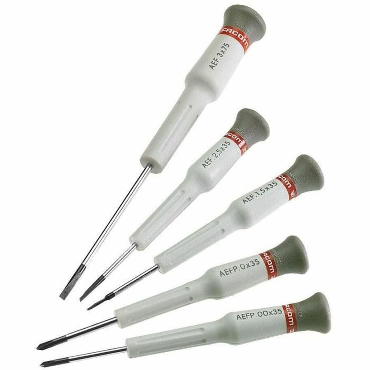 FACOM MT.J5PG Precision Screwdriver Set of 5