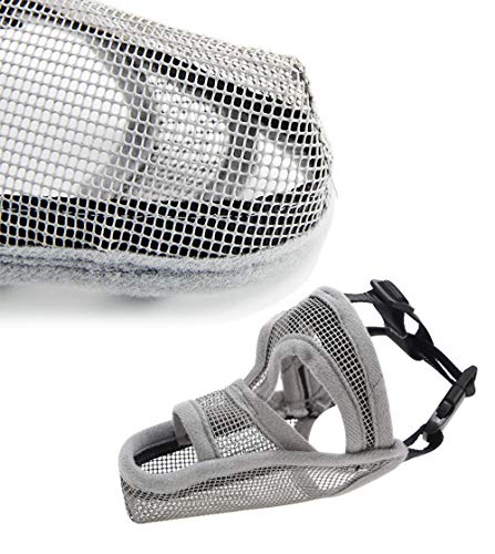 image for Crazy Felix Nylon Dog Muzzle for Small Medium Large Dogs, Air Mesh Bre