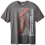 MLB Majestic Miami Marlins Batting Champion T-Shirt - Charcoal