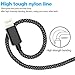 TNSO MFi Certified iPhone Charger 5 Pack[3/3/6/6/10FT] Extra Long Nylon Braided USB Charging & Syncing Cord Compatible with iPhone Xs/Max/XR/X/8/8Plus/7/7Plus/6S/6S Plus/SE/iPad/Nan More