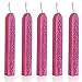 V-Dragon 5Pcs V-Dragons Manuscript Sealing Seal Wax Sticks Wicks for Invitations Envelope Letter (Pink)