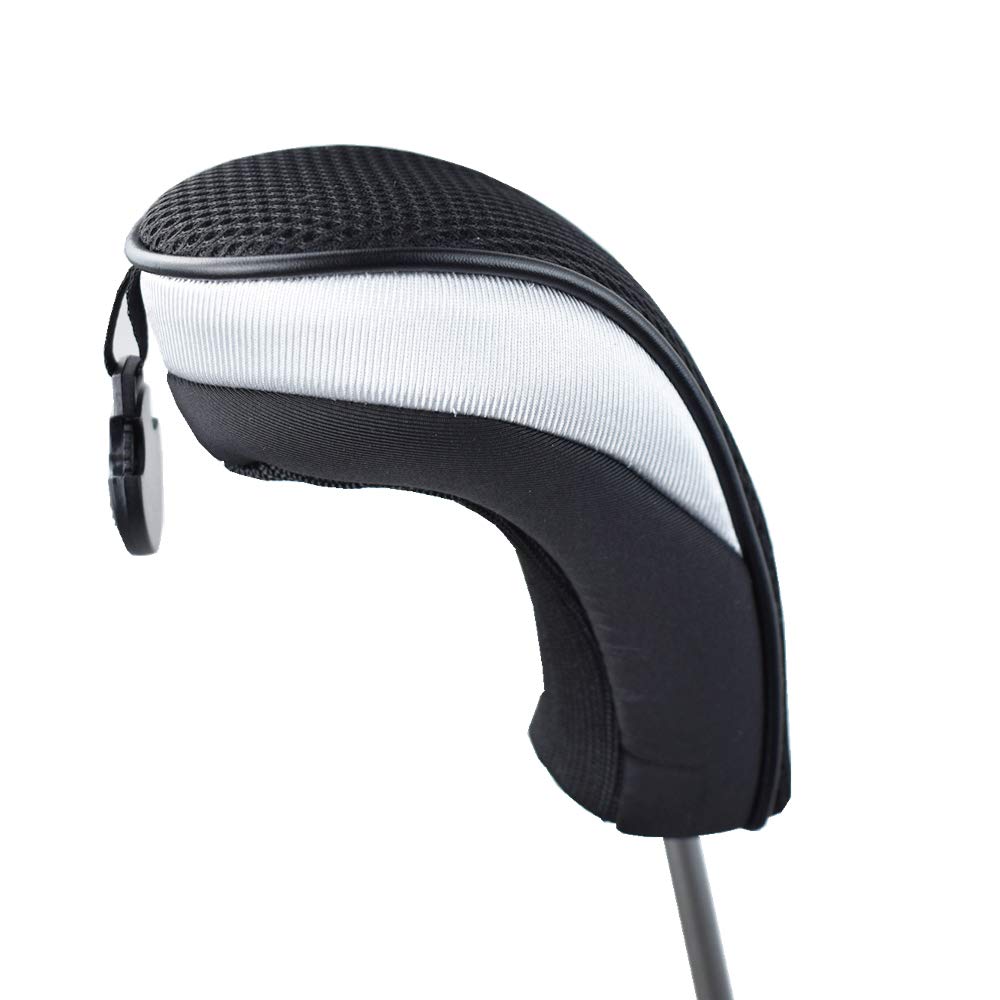 hauni Golf Hybrid UT Club Rescue Head Cover Headcover with Number Tag