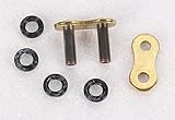 DID 530 ZVMX X-Ring Gold Master Link - Rivet Style