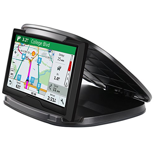 GPS Holder For Car,GPS Mounts,Dashboard Car Holder,Cell Phone Holder For Car,NonSlip Dashboard Holder Vehicle Washable Cradle Silicone Pads Fits 3-6.8 Inch Universal Smartphones and GPS Device-BlackÂ 