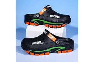 Men's Sandals Summer Fashion Casual Shoes, Thick Sole Non-Slip Breathable Slip On Outdoor Beach Shoes
