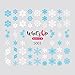 Whats Up Nails - S003 Winter Crystals Water Decals Sliders for Christmas Nail Art Design
