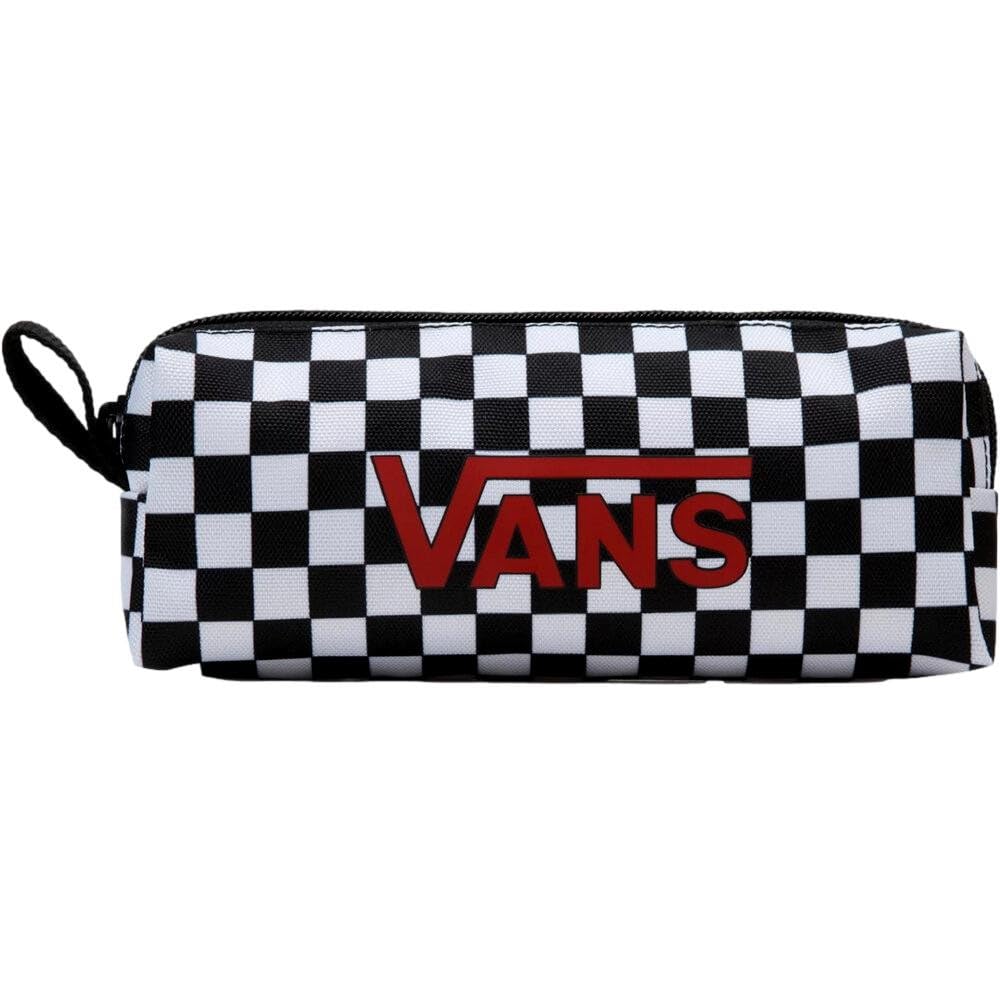 Vans Unisex Kids Pencil Pouch, Black-White, One Size