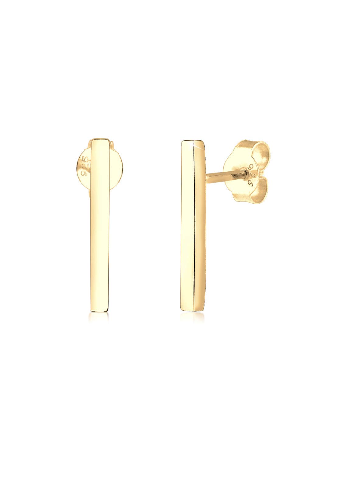 Elli Women's Gold Plated Xilion Cut Earrings โ image 1