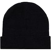 Unisex Beanie for Men and Women Knit Hat Winter Beanies Black Acrylic Cap Skull Caps ICE Club Shop