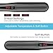 Beard Straightener for Men, Multifunctional Hair Straightening Brush with LED Display/Auto Shut Off/3 Heat Settings/Anti-scalding Comb Teeth/110-240V for Travel & Home By Duomishuthumb 2