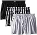 Calvin Klein Men's Underwear 3 Pack Cotton Classic Woven Boxers